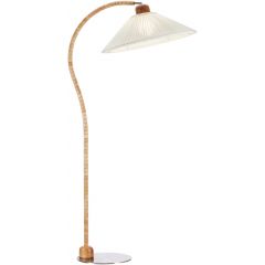 Markslöjd Esset 109189 lampa stojąca 1x40 W biała-drewno