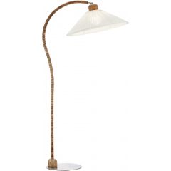 Markslöjd Esset 109190 lampa stojąca 1x40 W biała-brązowa