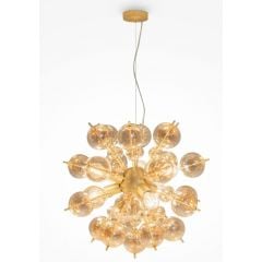 Maytoni Bolla MOD133PL06BS lampa wisząca 6x60 W mosiądz