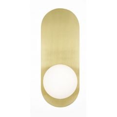 Maytoni Bao MOD419WL01G kinkiet 1x28 W złoty