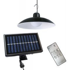 Milagro Saturn EKO9150 lampa solarna wisząca 1x6 W czarny