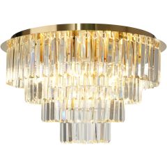 Milagro Milano ML1024 lampa podsufitowa x40 W złota-kryształ