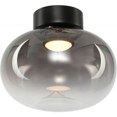 Milagro Vaso ML1409 lampa podsufitowa 1x4 W czarna-przydymiona