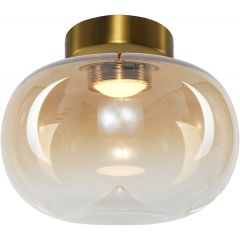 Milagro Vaso ML1411 lampa podsufitowa 1x4 W złota-bursztynowa