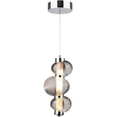 Milagro Bolla ML1425 lampa wisząca 1x12 W przydymiona