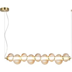 Milagro Bolla ML1426 lampa wisząca 1x32 W złota