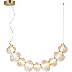 Milagro Bolla ML1428 lampa wisząca 1x36 W złota