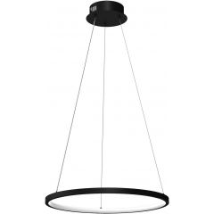Milagro Hoop ML1541 lampa wisząca 1x27 W czarna