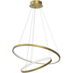 Milagro Hoop ML1546 lampa wisząca 1x51 W złota