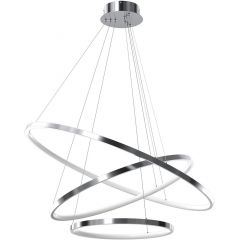 Milagro Hoop ML1551 lampa wisząca 1x93 W chrom