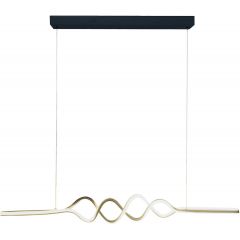 Milagro Ancoma ML1575 lampa wisząca 1x36 W czarna