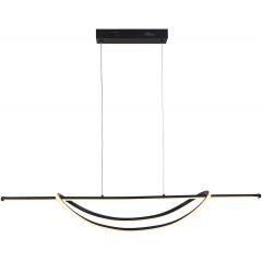 Milagro Ambar ML1584 lampa wisząca 1x35 W czarna