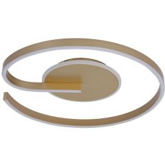 Milagro Lorenzo ML1849 lampa podsufitowa 1x22 W złota