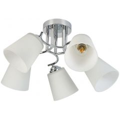 Milagro Pafos ML2261 lampa podsufitowa 5x15 W chrom