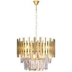 Milagro Aspen Gold ML5999  lampa wisząca 6x40 W złota
