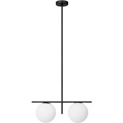 Miloox Jugen Black 1744200 lampa podsufitowa 2x40 W biały