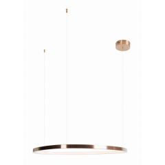 MaxLight Cayenne P0606D lampa wisząca 1x37 W złota