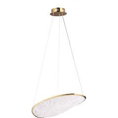 MaxLight P0637D lampa wisząca 1x17 W złota