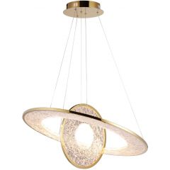 MaxLight Alexia P0638D lampa wisząca 1x45 W złota