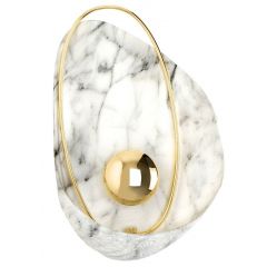 Moosee Rock MSE1501100145 kinkiet 1x4 W złoty-marmur Moosee Rock MSE1501100145 kinkiet 1x4 W złoty-marmur