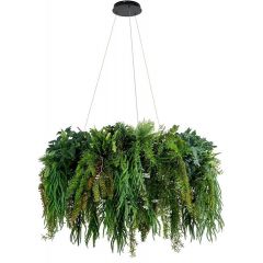 Moosee Gardens MSE1501100438 lampa wisząca 1x40 W zielona