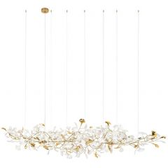 Moosee Flora MSE1501100483 lampa wisząca x40 W biała-złota Moosee Flora MSE1501100483 lampa wisząca x40 W biała-złota