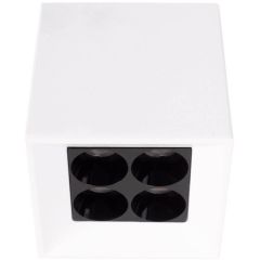 MaxLight X-Line C0251 lampa podsufitowa 4x5 W biała