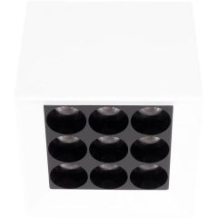 MaxLight X-Line C0252 lampa podsufitowa x10 W biała