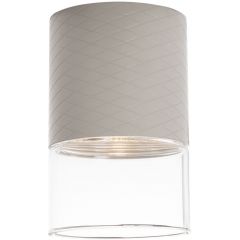 MaxLight Fusion C0274 lampa podsufitowa 1x7 W szara