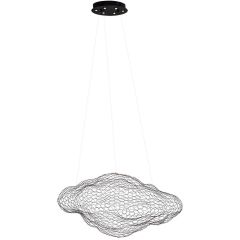 MaxLight Stardust P0525D lampa wisząca 1x14 W czarna