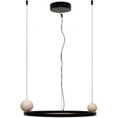 MaxLight Solaris P0613 lampa wisząca 1x35 W czarna