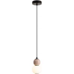 MaxLight Modern P0625 lampa wisząca 1x5 W beżowa