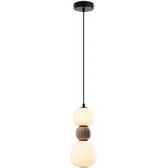 MaxLight Modern P0628 lampa wisząca 1x13 W brązowa