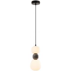 MaxLight Modern P0629 lampa wisząca 1x13 W szary/popielaty