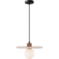 MaxLight Lando P0650 lampa wisząca 1x7 W brązowa