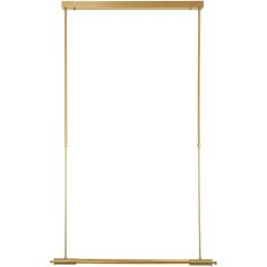 MaxLight Flusore P0660D lampa wisząca 1x12 W złota
