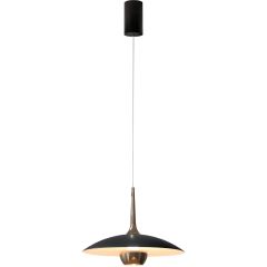 MaxLight Manuka P0676 lampa wisząca 1x7 W czarna-złota