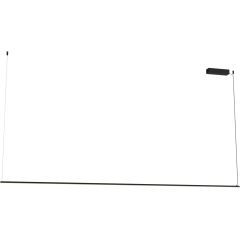 MaxLight Longi P0681 lampa wisząca 1x52 W czarna