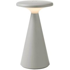 MaxLight Funghi T0064 lampa stołowa 1x1.6 W szara