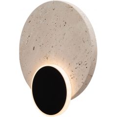 MaxLight Travertino W0394 kinkiet 1x10 W czarny