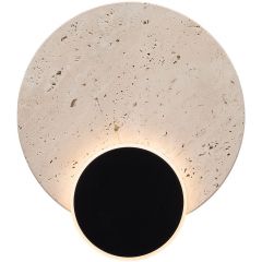 MaxLight Travertino W0395 kinkiet 1x14 W czarny