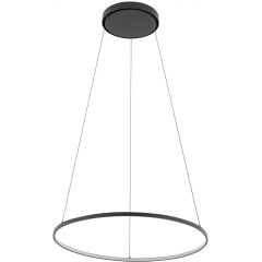 Nowodvorski Lighting Circolo Led 10812 lampa wisząca 1x21 W czarna