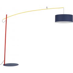 Nowodvorski Lighting Poise 11430 lampa stojąca 1x25 W czerwona-żółta