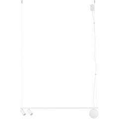 Nowodvorski Lighting Fourty III 11445 lampa wisząca 3x10 W biała
