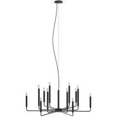 Nowodvorski Lighting Orto 11462 lampa wisząca x10 W czarna