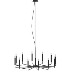 Nowodvorski Lighting Orto 11464 lampa wisząca x10 W czarna