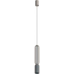 Nowodvorski Lighting Singles 12200 lampa wisząca 1x10 W grafitowa-beżowa