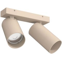 Nowodvorski Mono 12536 lampa podsufitowa 2x10 W beżowa