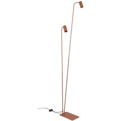Nowodvorski Mono 12620 lampa stojąca 2x10 W czarna-pomarańczowa