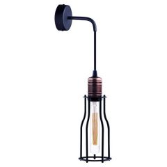 Nowodvorski Lighting Worshop 6605 kinkiet 1x25 W czarny-miedź